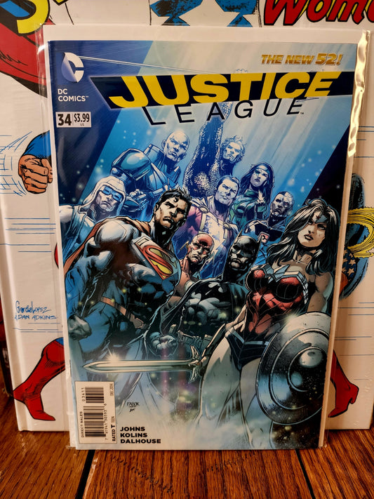 Justice League #34 (NM-)