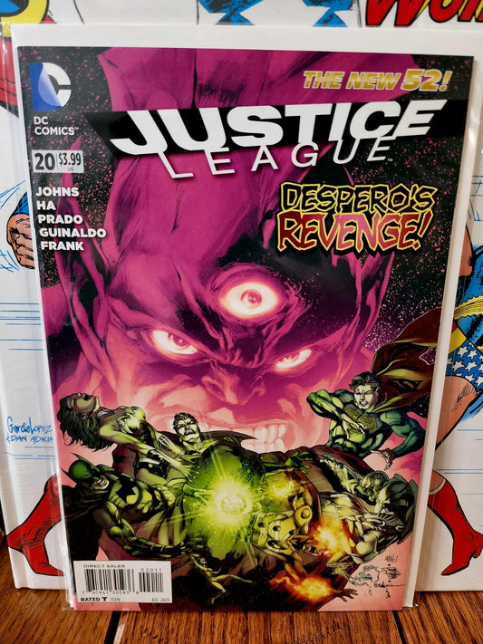 Justice League #20 (NM-)