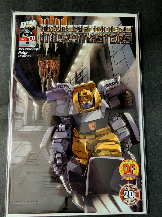 Transformers: Micromasters #1 Dynamic Forces Variant w/ COA (VF)