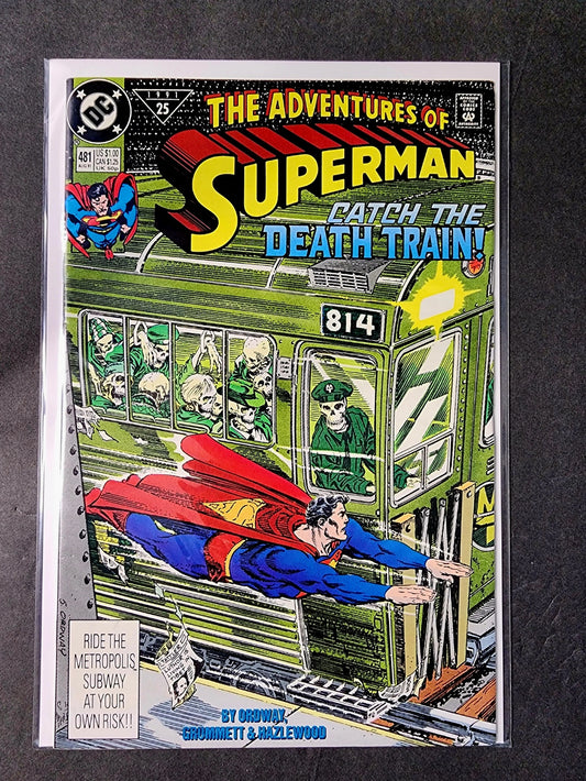 Adventures of Superman #481 (VF)