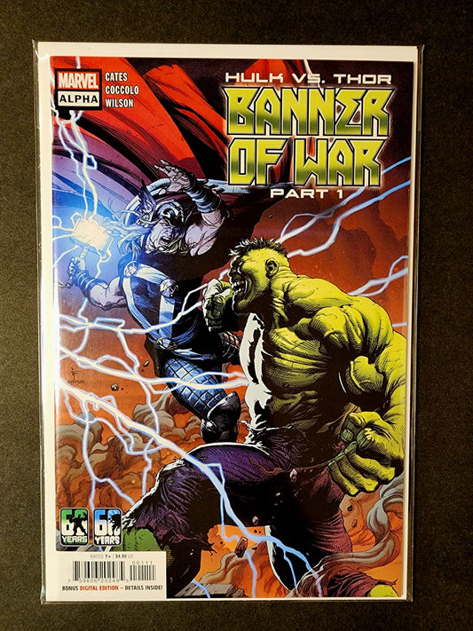 Hulk Vs. Thor: Banner of War Alpha (NM)