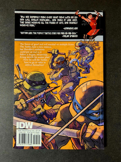 Teenage Mutant Ninja Turtles Vol. 4: Sins of the Fathers (TPB)