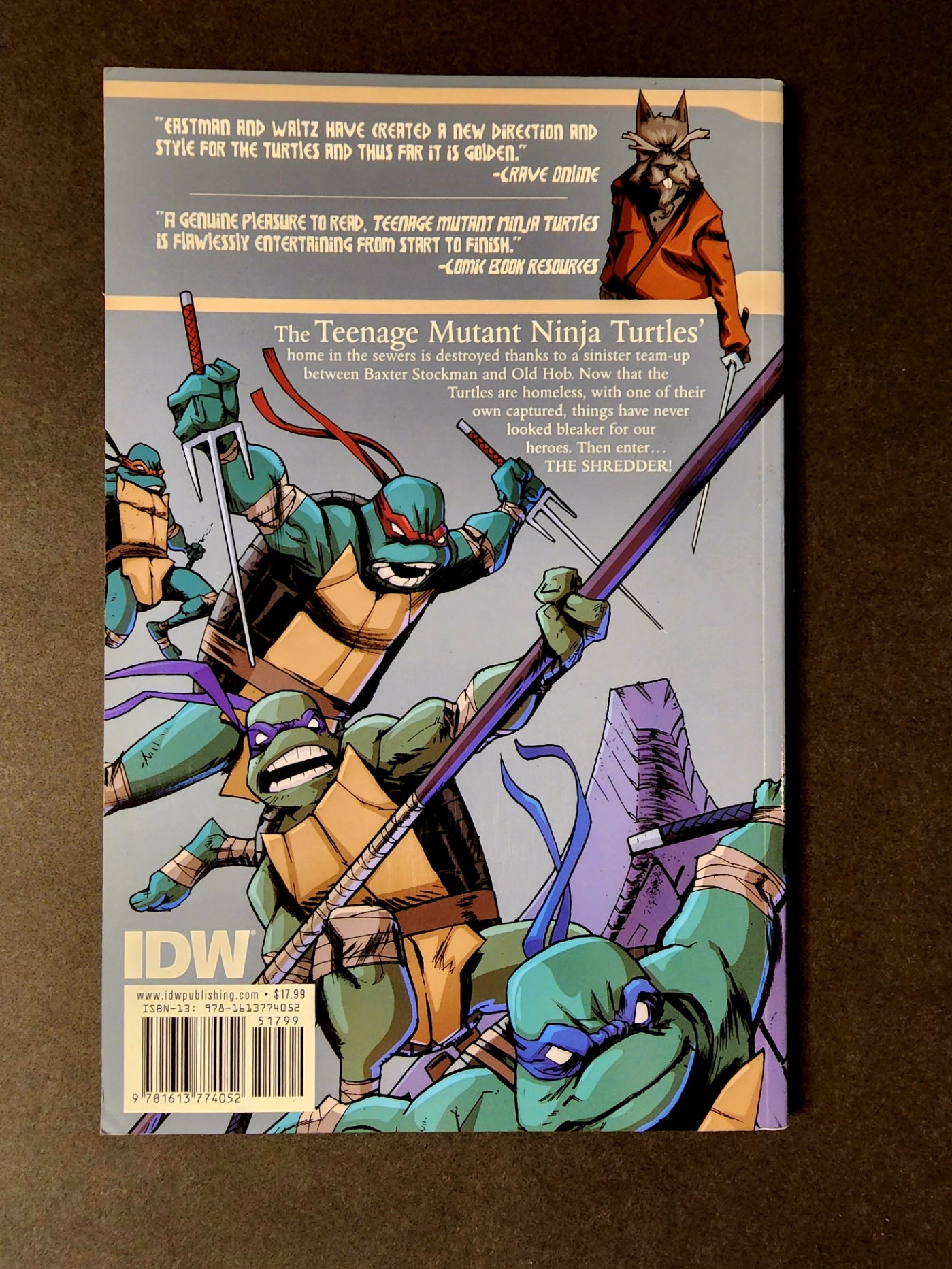 Teenage Mutant Ninja Turtles Vol. 3: Shadows of the Past (TPB)