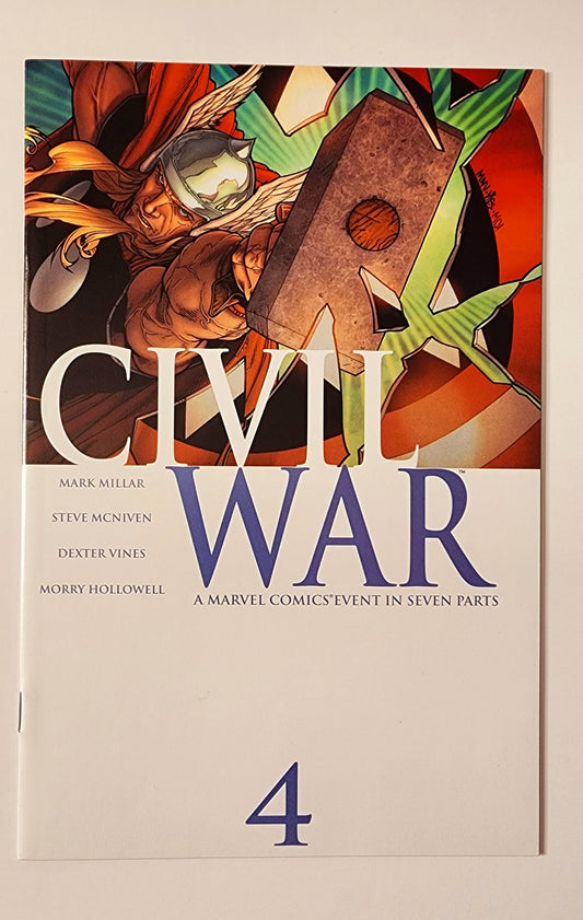 Civil War #4 (NM-)