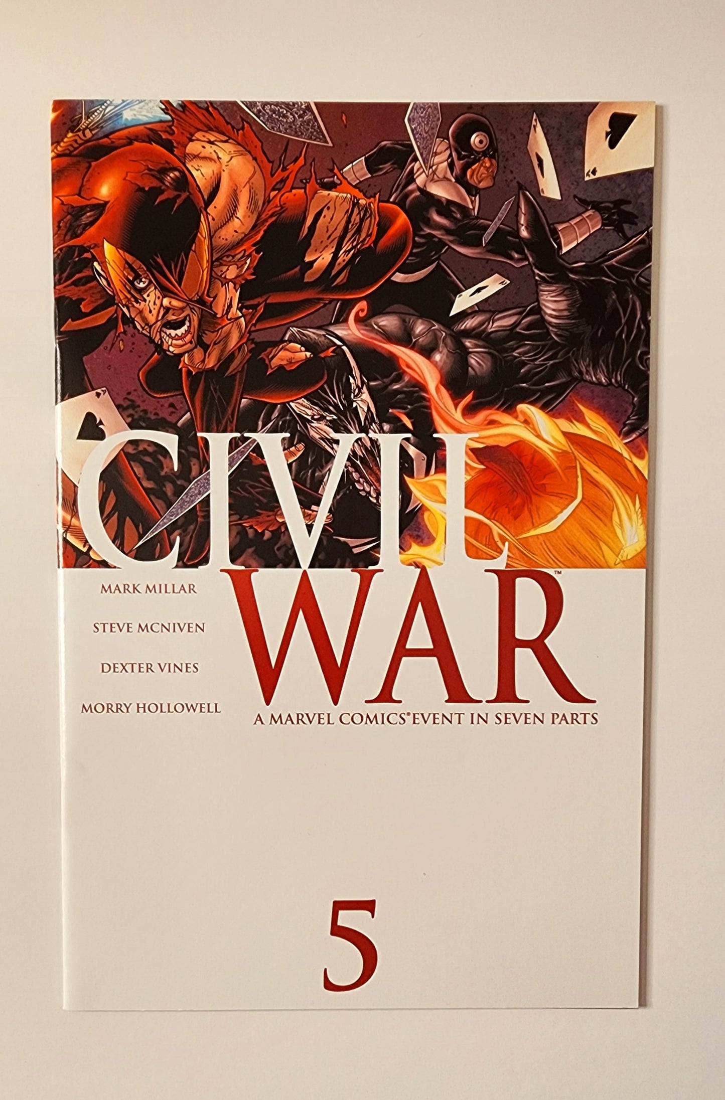 Civil War #5 (NM-)
